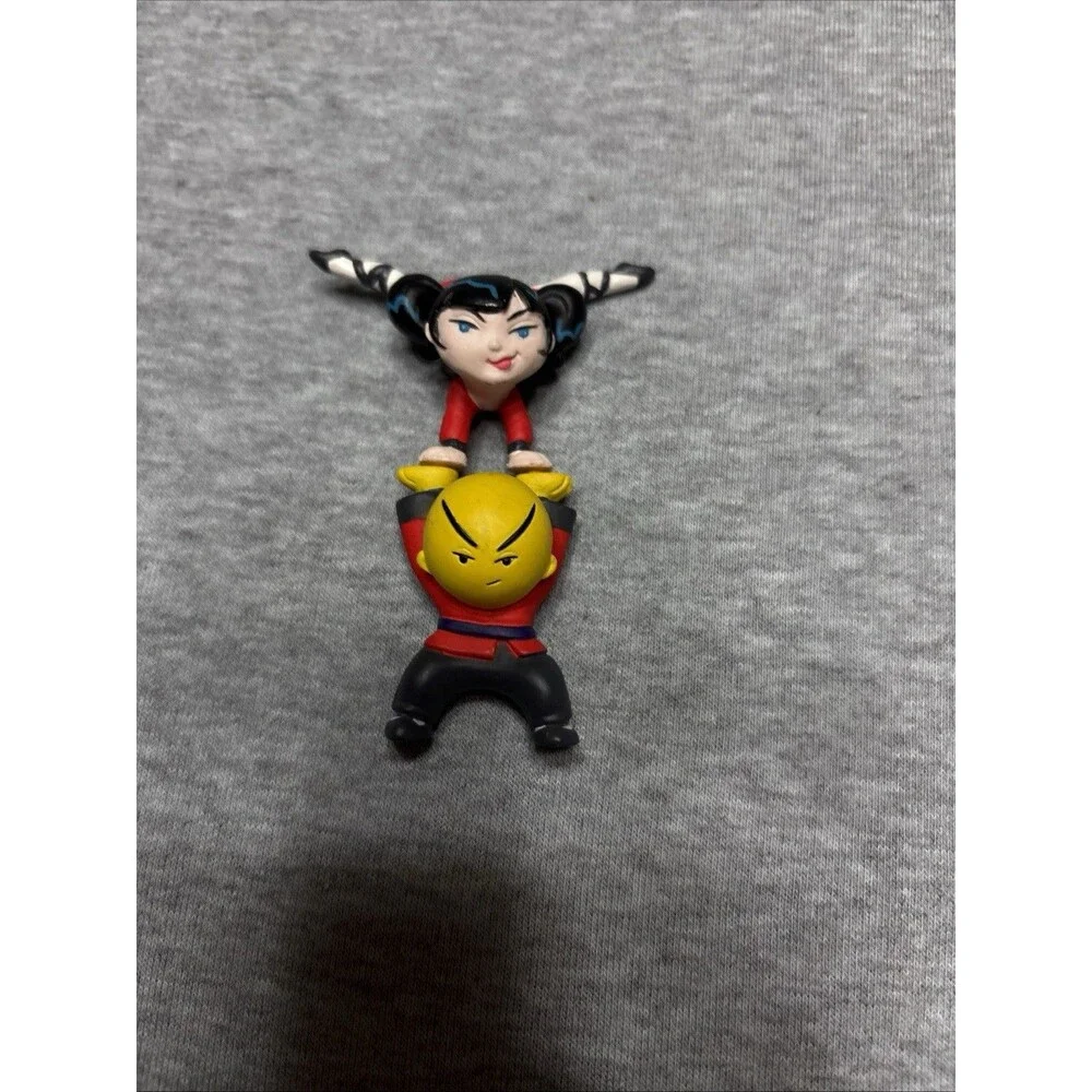Xiaolin Showdown Omi &‎ Kimiko Figure Set 2005 Warner Bros Cartoon Network